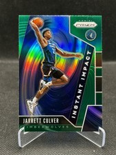 2019-20 Panini Prizm Instant Impact Prizms Green #24 Jarrett Culver