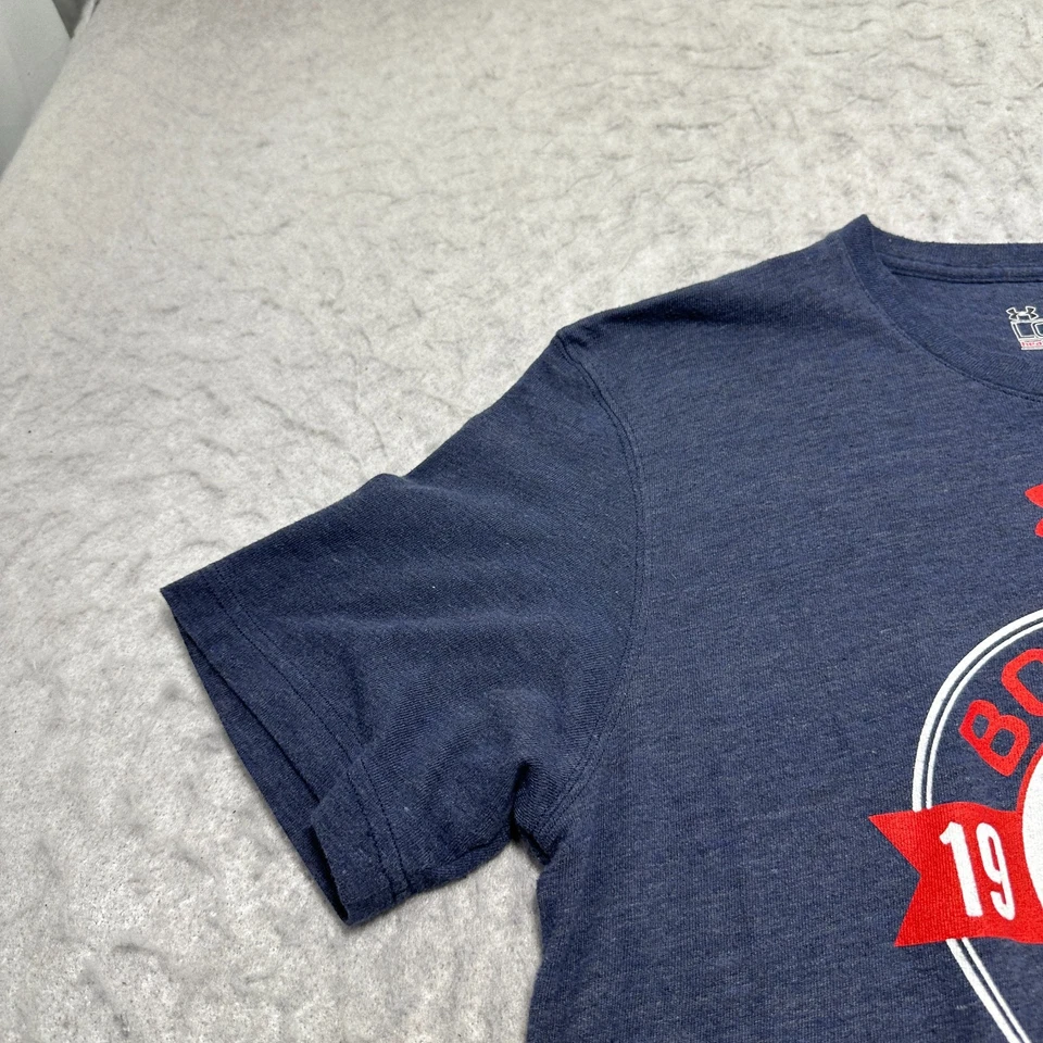 Camiseta Under Armour UA HeatGear Boston Red Sox azul manga corta para hombre talla M Foto 3 de 4