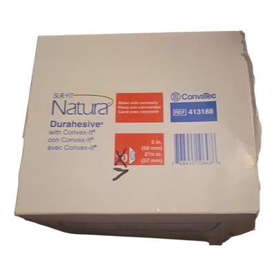 7 ConvaTec 413188 Natura  SUR-FIT  Durahesive  2 1/4'' Wafers Exp 2029