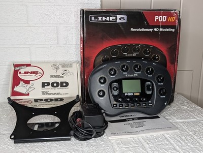 Line 6 POD HD Desktop Multi-Effect and Amp Modeler with Stand Working and Tested