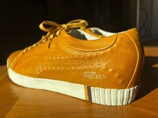 AMQ Alexander McQueen / Puma Sneaker, Size 42, Old White - Linen Caramel