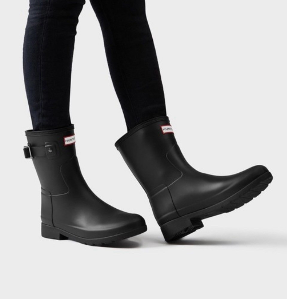 専用 HUNTER Rain boots black shoes 38 Hunter Mens Original Short Rain Boots – ShopCGX