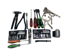 Matco Hand Tools Lot Wrenches Scrappers Grips Flathead Screwdriver Small Hammer