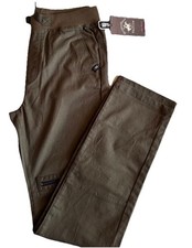 Beverly Hills Polo club Size L 14-16 army green boys NWT, Elastic Waist W/tie