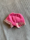 Vintage Barbie Francie Casey Twiggy #3453 Snooze News Mod PJ Pink Shorts Mattel