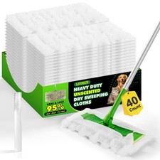 Heavy Duty Dry Cloths for Swiffer Sweeper Mop, Pet Dry Pads Refills