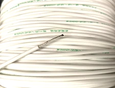 100’ Ft. 18 AWG Gauge Copper Nickel Wire, High Temp PTFE Aircraft Marine M22759