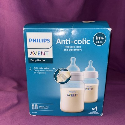 Philips Avent Feeding Bottle 260mL Baby Toodler Anti Colic Easy Clean Pack of 2