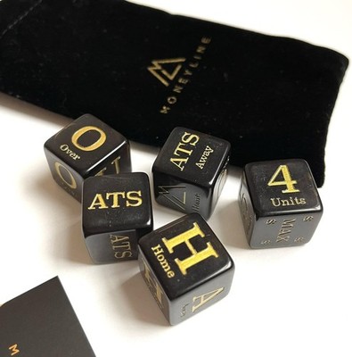 MoneyLine Sports Betting Dice - Sports Betting Gift - Dice to Help You Bet on...