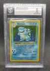 1999 Pokemon Base Set Unlimited Holo Blastoise 2/102 BGS 6 EX-MT