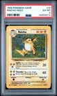 1999 POKEMON BASE SET UNLIMITED #14 RAICHU-HOLO PSA 6