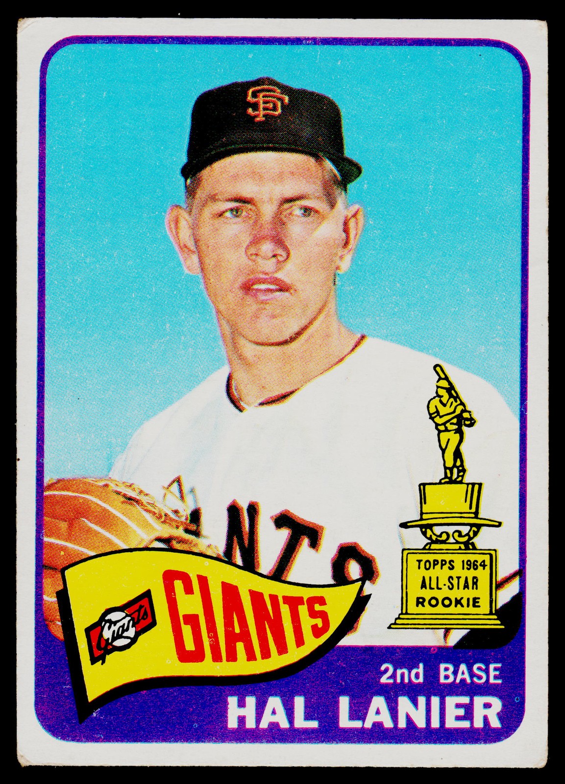 1965 Topps #118 Hal Lanier San Francisco Giants