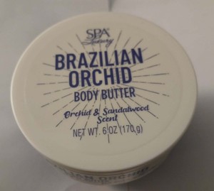 Spa Luxury Brazilian Orchid Body Butter – Orchid & Sandalwood – 6 oz (170 g)