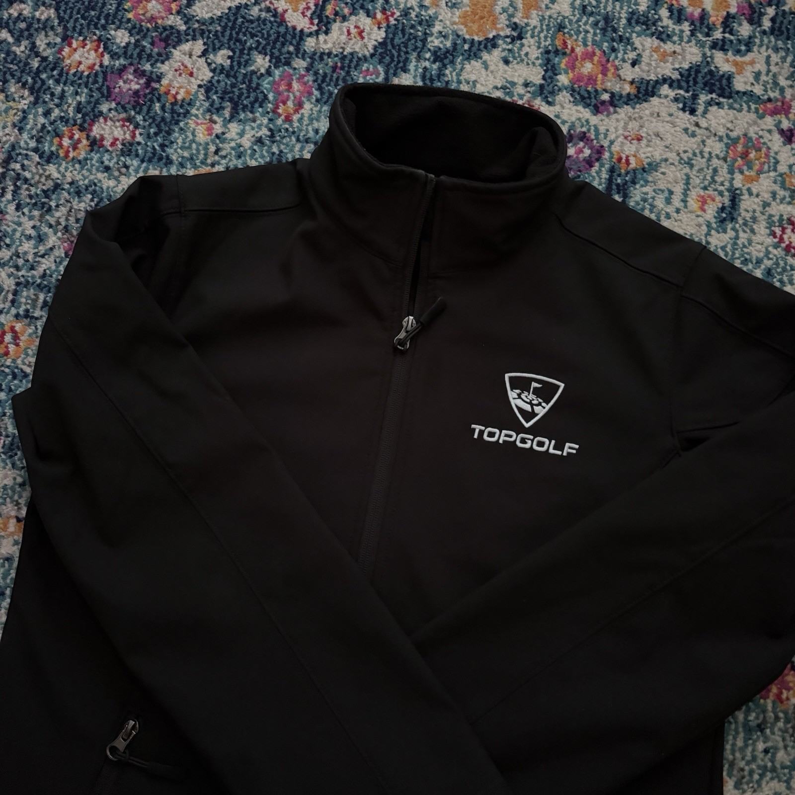 TOP GOLF Black SoftShell Jacket Full Zip HPI High… - image 7