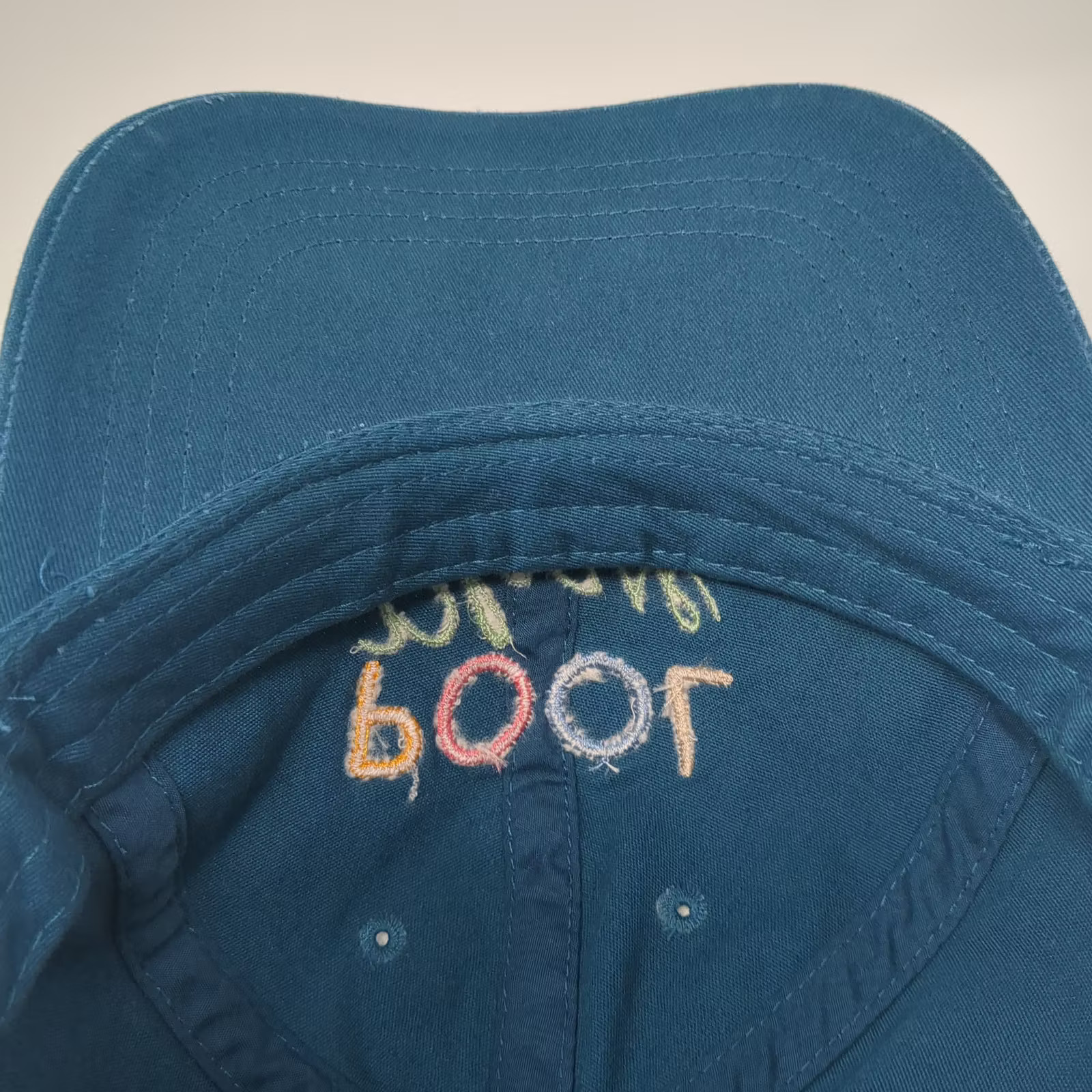 Blue Baseball Cap Hat POOL Please Embroidered OS … - image 8
