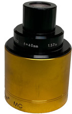 40mm Sankor Nissin Deluxe MC F2.0 35mm Cine Projection Lens Gold Nice Shape 