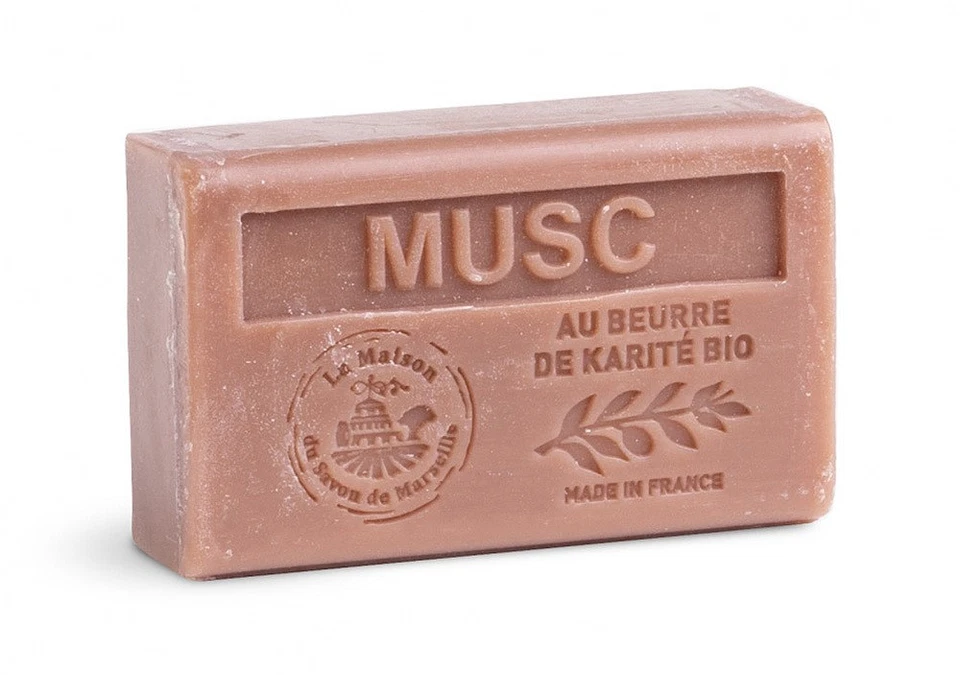LA MAISON DU SAVON DE MARSEILLE Provence Seife Musc (Moschus) - Karité 125g