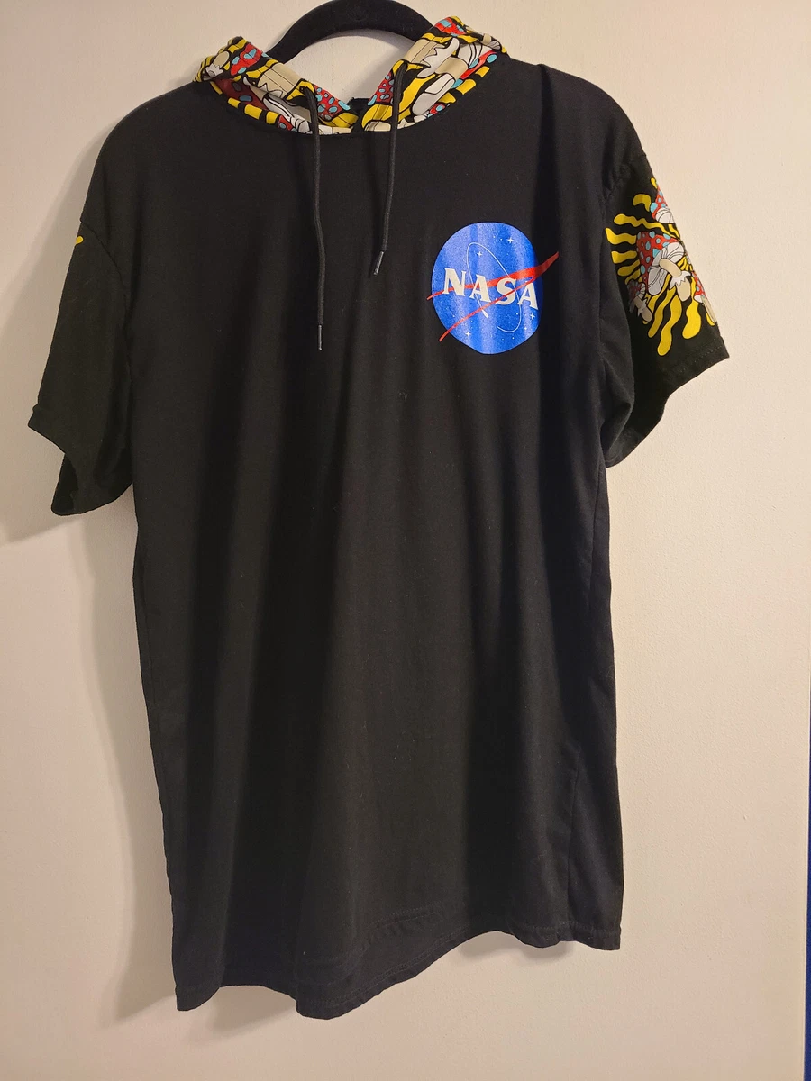 Nasa hoodie with flags on sleeves outlet