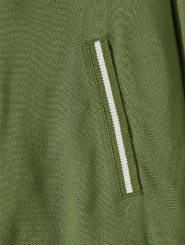 NWT Girls 2 Pc Set Peplum Jacket & T-Shirt Olive Green Zip Up "Inspire" Tee  - Picture 4 of 4