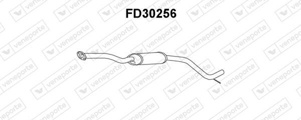 Silencieux avant Ford Mondeo I 1.8i 16V et Mondeo II 1.6i pot échappement