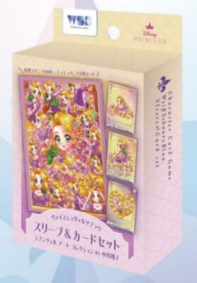 Weiss Schwarz blau Sleeve & Card Set Rapunzel Art Collection BY