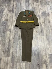Vintage military uniform of the Soviet Ukrainian Army of the USSR Air Force.Rare