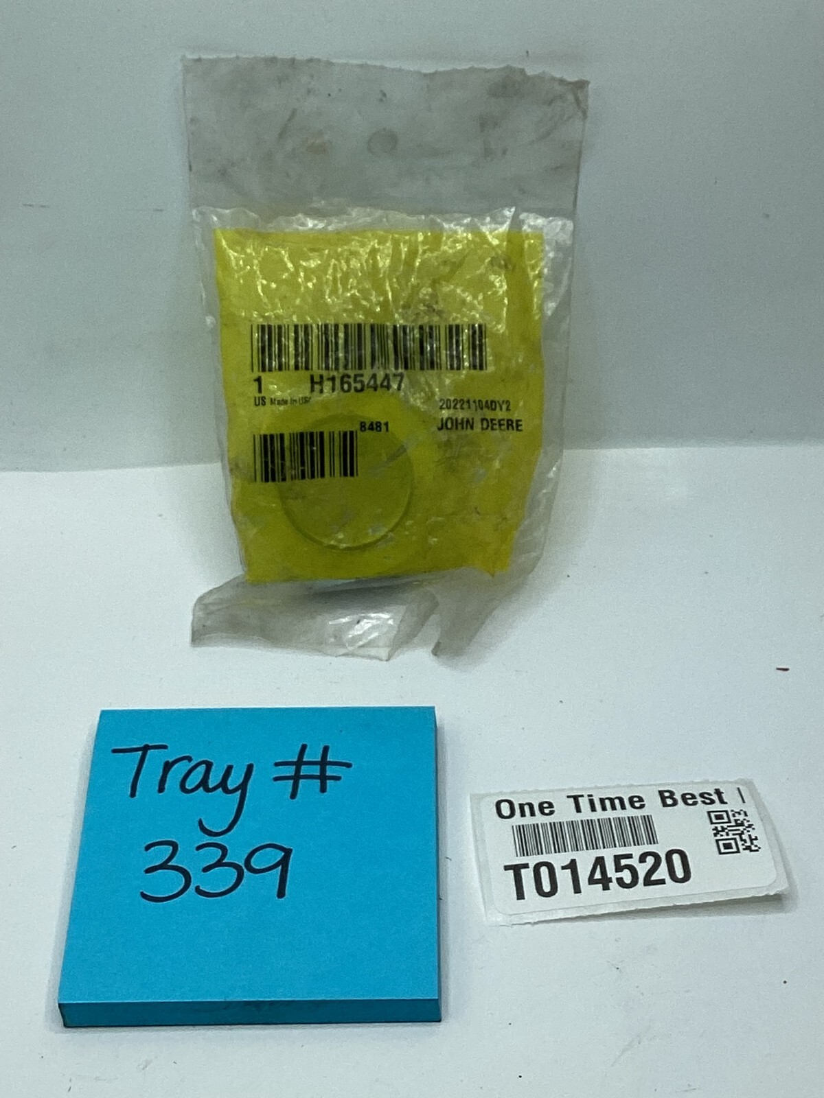 QTY 1) John Deere OEM Hexagonal Prevailing Torque Nut H165447 | eBay