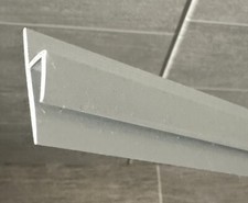 10m -PVC Tile Capping - Durable Edge Trim For Wall Tiles - Waterproof Finishing.