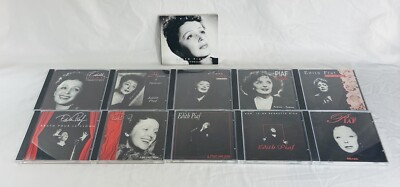 Edith Piaf 30th Anniversary Anthologie 10 CD Set w Booklet NO BOX All Mint Discs