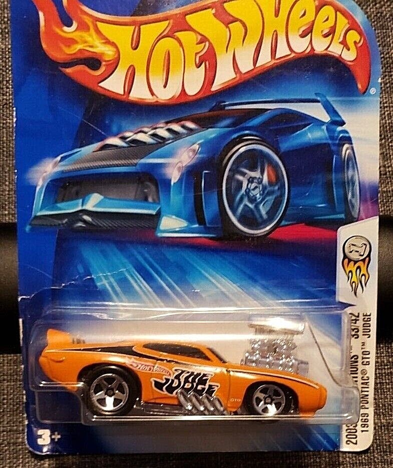 Hot Wheels 2003 First Editions 1969 Pontiac GTO JUDGE - Orange