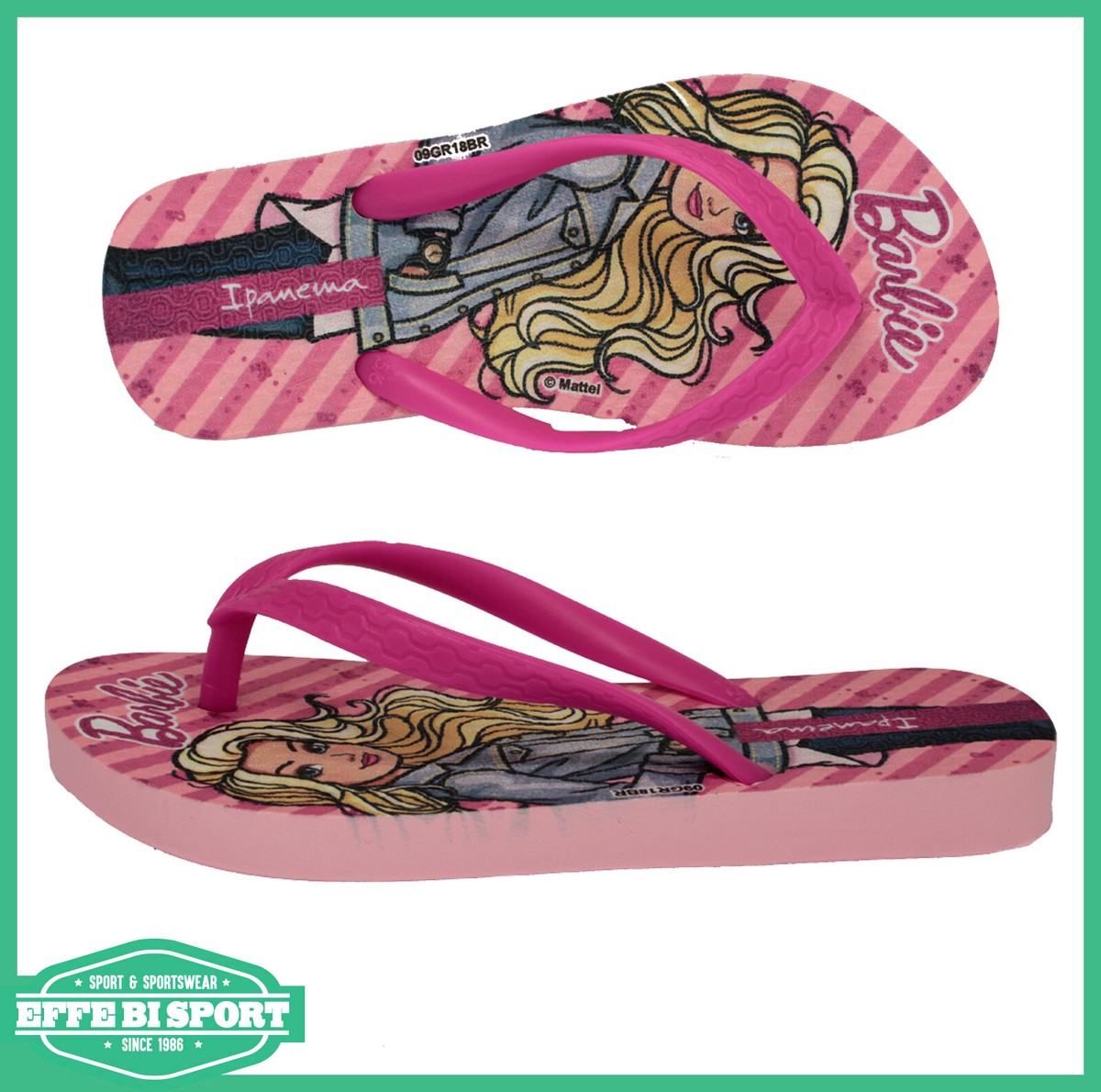 Ciabatta Ipanema barbie da bambina infradito junior gomma spiaggia