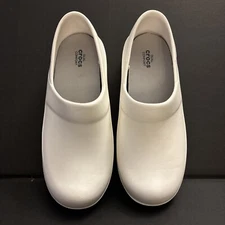 Crocs Women's Neria Pro II Clogs, Slip Resistant Work Shoes Women Size 9