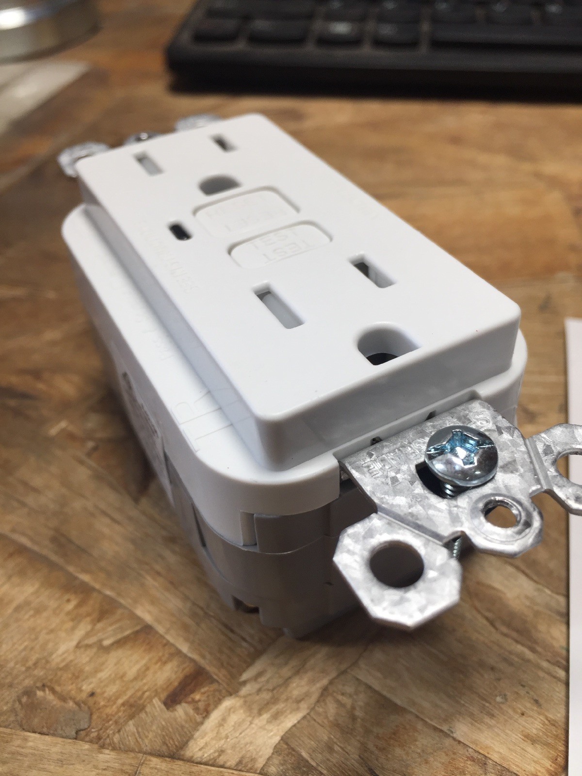 (K) Pass & Seymour Plug Tail GFCI Duplex Receptacle PT1595TRW 15A 125VAC eBay