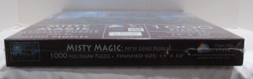 Sunsout 1000 Piece Puzzle MISTY MAGIC by Geno Peoples Halloween Haunted House - Picture 3 of 3