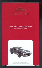 2021 Hallmark 1971 AMC Javelin AMX 50th Anniversary 2021 Metal Ltd Ornament