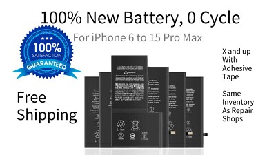 Battery Replacement Part for iPhone 6 7 8 SE Plus X XS XR 11 12 13