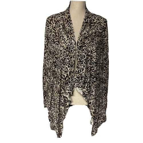 Chicos 2 Waterfall Open Cardigan Top 