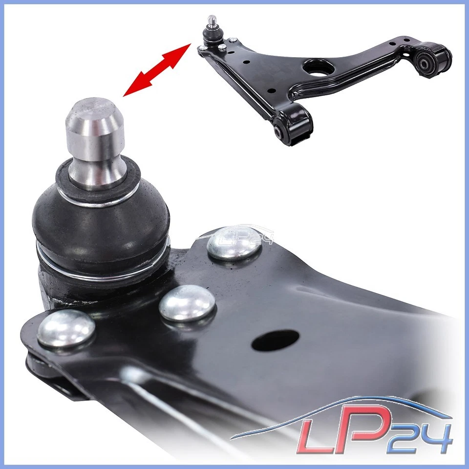 2x TRIANGLE DE SUSPENSION AVANT + ROTULE POUR OPEL ASTRA G VECTRA B ZAFIRA A - Photo 3/4