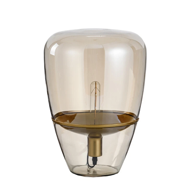 Настольное освещение для спальни стола стола стола офисное стекло настольное освещение прикроватная настольная лампа - Изображение 4 из 4