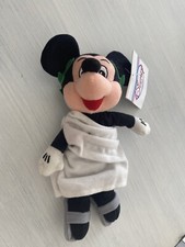 Disney Store 8  Toga Mickey Mouse Bean Bag Plush NWT