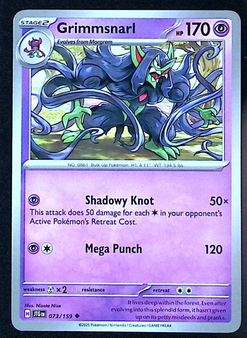 Grimmsnarl 73/159 - Scarlet & Violet Journey Together - NM