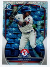 2023 Bowman Chrome Mega Box Prospects #BCP221 Yosy Galan 1st Bowman B1