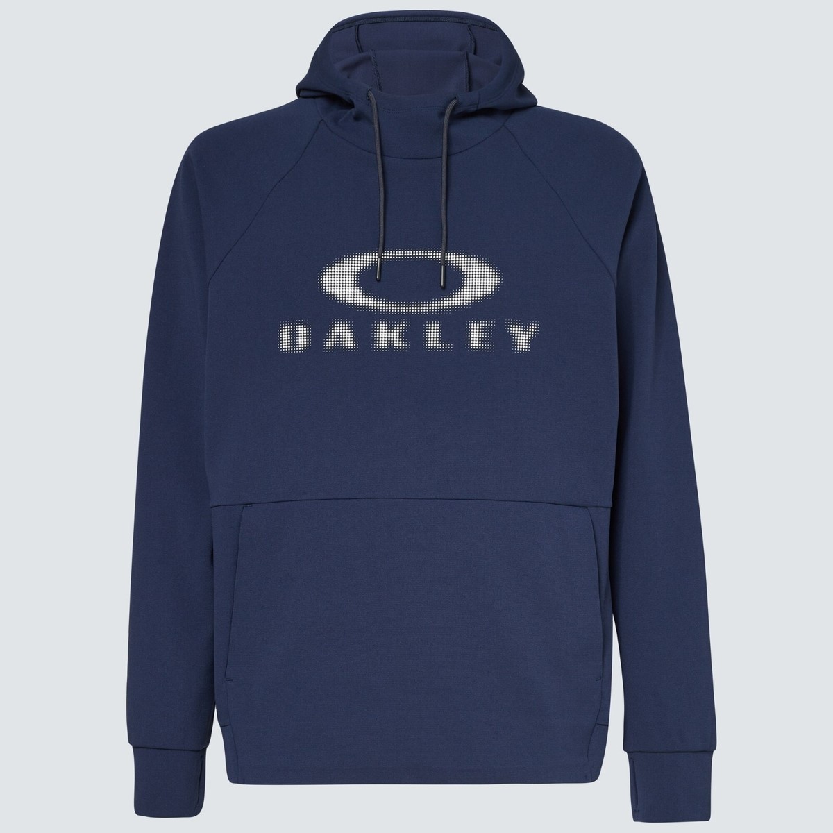 Oakley Mens Static Wave Pullover Hoodie Hooded Sweatshirt Fathom