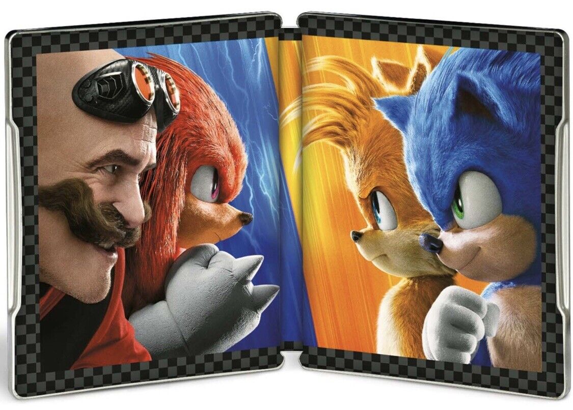 Sonic the Hedgehog 2 (Steelbook) (4K Ultra HD) / Sonic 2 La película  (2Blu-ray) - Blu-ray - Compra filmes e DVD na