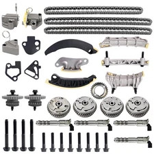 TIMING CHAIN KIT + 4VVT CAM PHASER INT& EXH for EQUINOX CTS SRX 3.0 3.6L