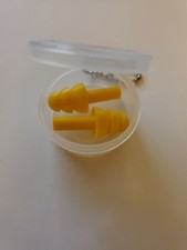 Silicone Ear Plugs  Case SNR 28dB Reusable Swim Sleep Shoot Safety