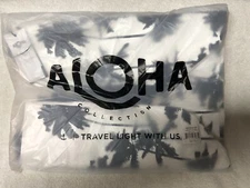 NEW Aloha Collection Day Tripper Tote | Coco Palms | Black on White