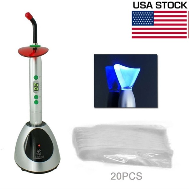 Dental 10W Wireless LED Orthodontics Curing & Whitening Light Lamp