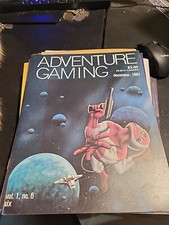 Adventure Gaming Magazine December 1981 Vol. 1 No 6 Never Read