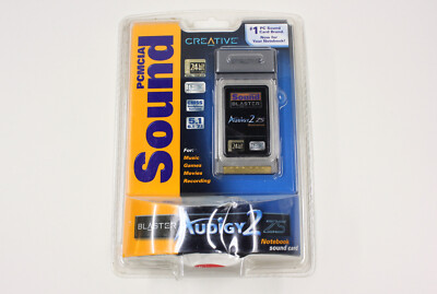Creative Sound Blaster Audigy2 ZS (PCMCIA Sound Card, New)